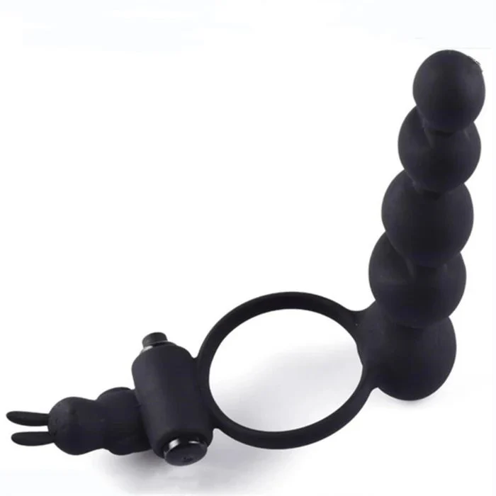 Male and Female Silicone Anal Plugs Anal Toys Locking Rings