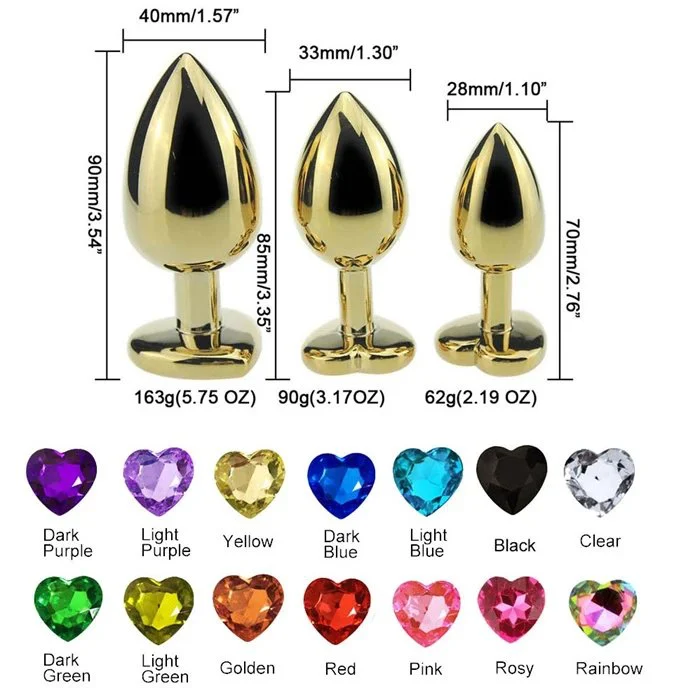 Metal Stopners for Anal Exercise Adult Use SM Sex Toys Masturbation