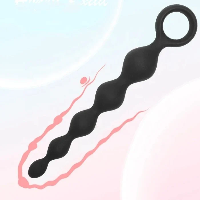 Manufacturer China Silicone Anal Beads Butt Plug Sex Toys for Men and Women