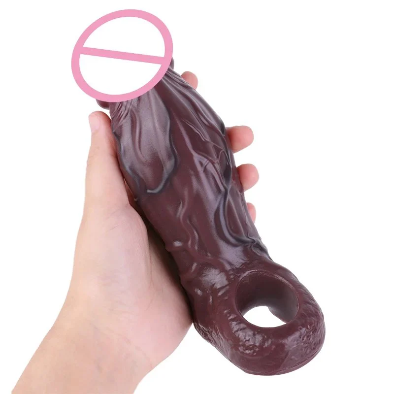 Large-size Penis Sleeve Effectively Increases Size Suitable for Male Penis Extenders Realistic Experience