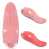 Silicone 10 Frequency Oral Sex Toys Adults Heating VibratingTongue Vibrator