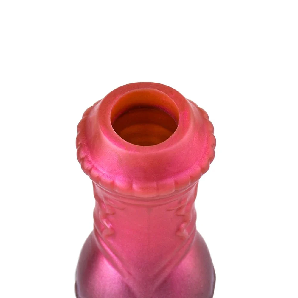 Platinum Liquid Silicone Reusable Penis Sleeve Flexible Glans Penis Enlarger Extender Best Funny Delay Condom