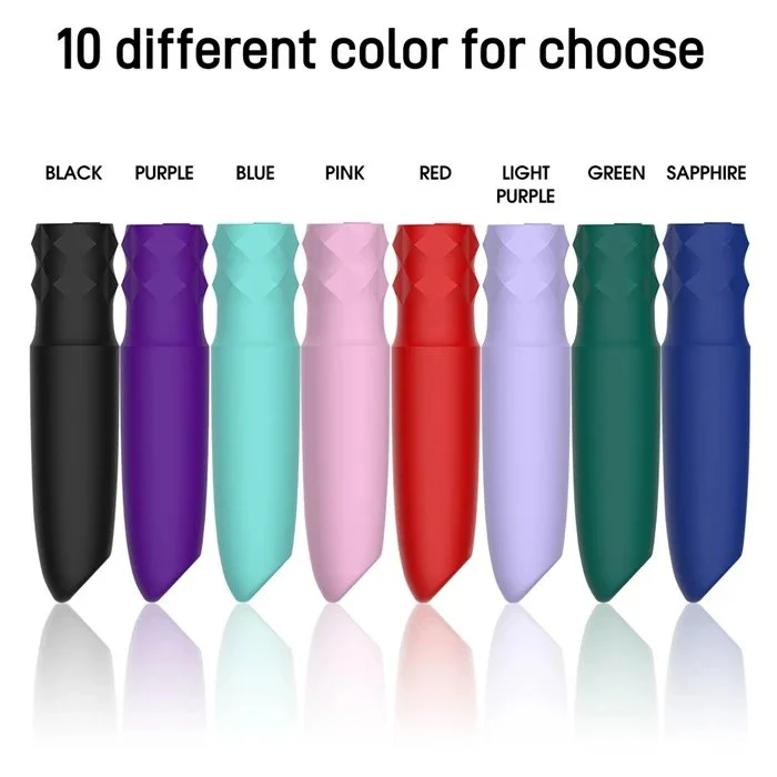Female Secret Bullet Vibrator Dildo USB Power Adult Sex Toy with Clitoral Stimulator and G-Point Massage Features