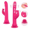 Handheld Clitoral Stimulation Av Wand Massager Vibrator Telescopic Swing Dildo Vibrator Sex Toys for Women