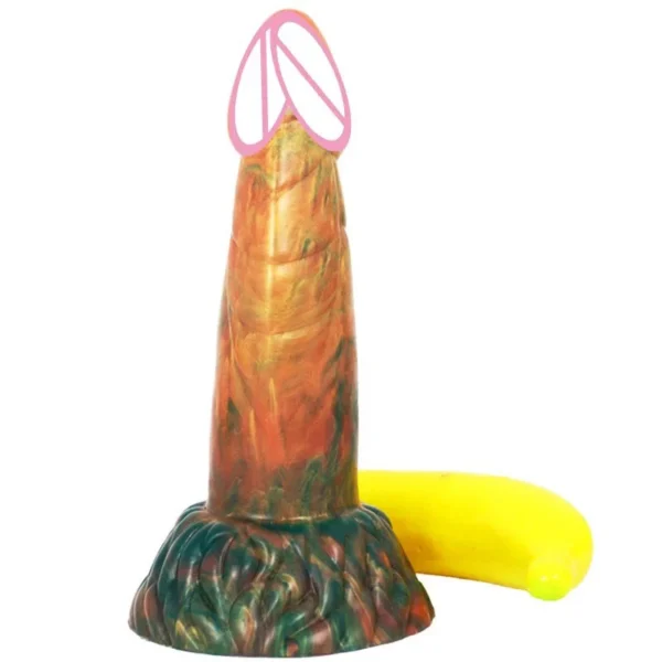 20cm Monster Dildo Gorgeous Adult Sex Toy G-spot Massage Beast Dildo Lady Sexy Toy Waterproof