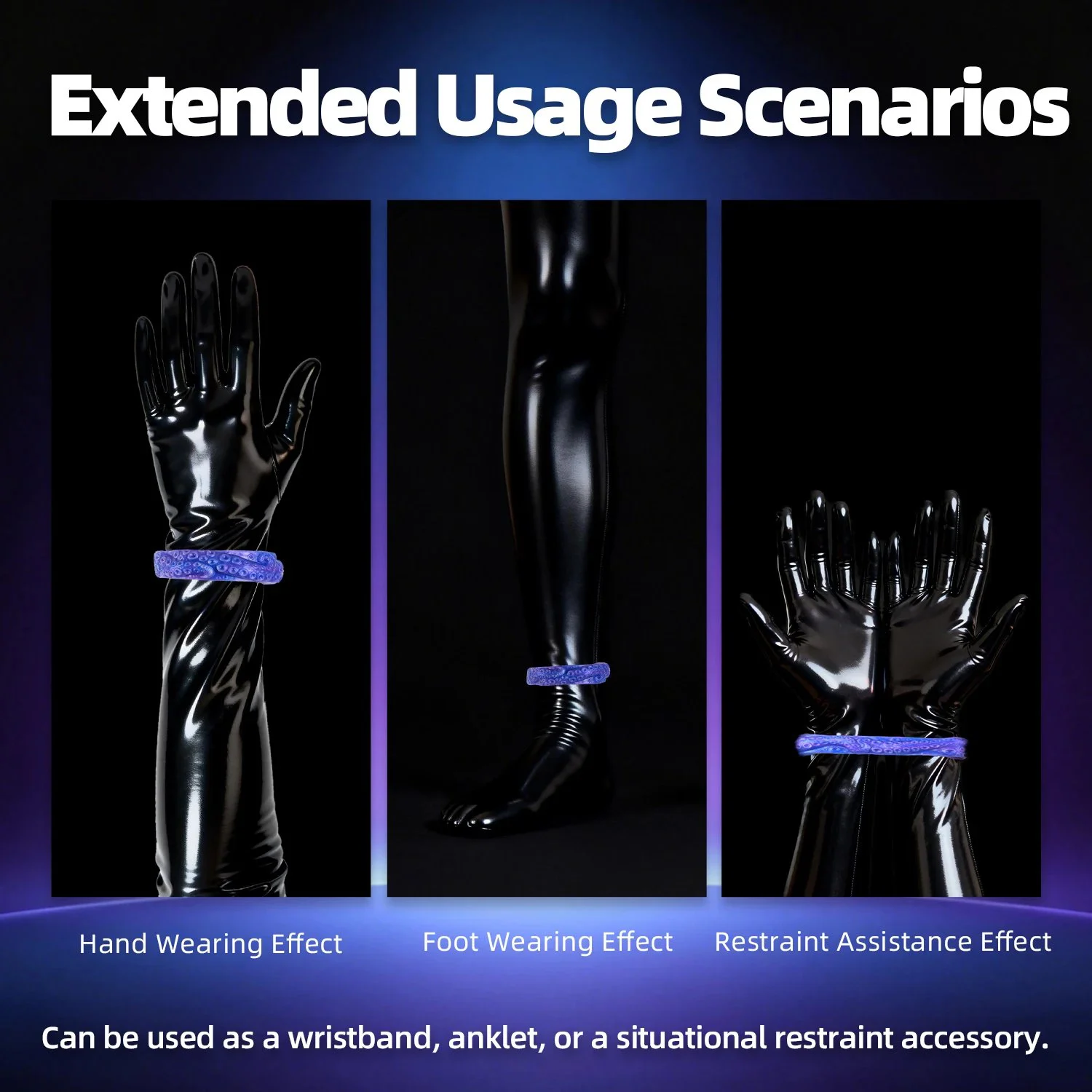 Shanlan Tide Ring Octopus-Style Male Penis Restraint Ring for Delay and Enhancement, Made of Soft Silicone Suitable for Men