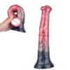 12 Inches Fantasy Horse Dildo Realistic Horse Dildo Silicone Fantasy Animal Penis Sucker Adult Sex Couple Masturbator