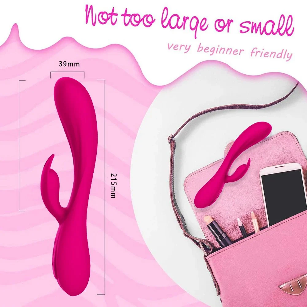 Female Masturbator Rechargeable Rabbit Vibrator Flirting Female Massager Simulation Sex Adult Products