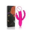 Clitoral Stimulation 10 Frequency Vibration Mode Anal Bead Massager G-spot Simulation Penis Rabbit Vibrator