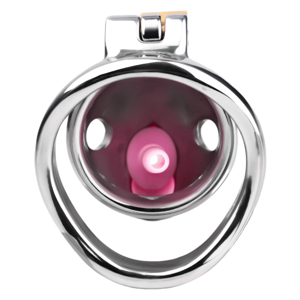 Silicone Labia Urethral Inverted Male Chastity Cage with with Removable Silicone Pink Urethral Men Gay Sexy Toys