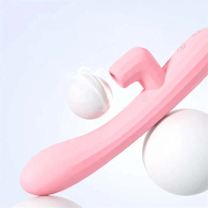 Flexible Female Vibrator with 10 Vibration Modes Sucking Feature for Adult Women Massage