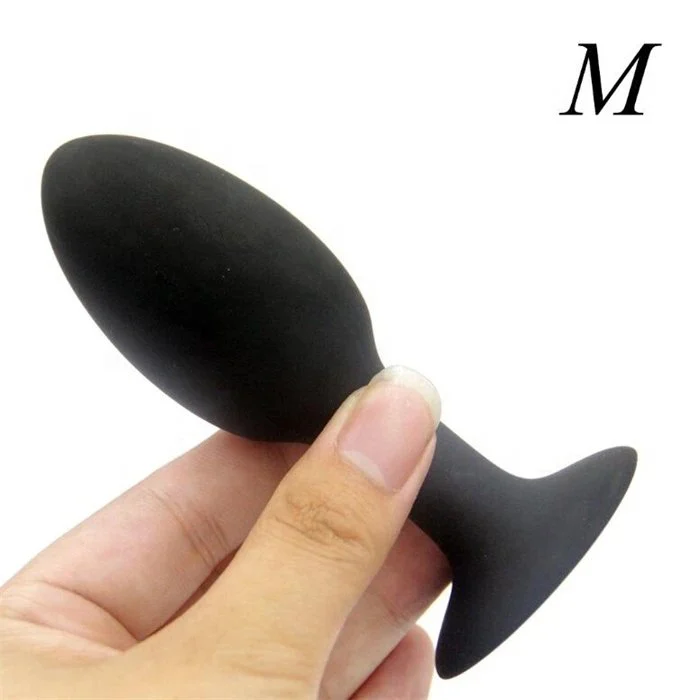 Silicone Jewelry Anal Plug Set 3 Sizes 100% Waterproof Sex Toys for Adults for Men and Women Cosplay