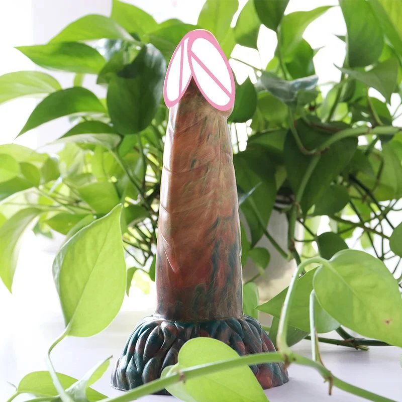 20cm Monster Dildo Gorgeous Adult Sex Toy G-spot Massage Beast Dildo Lady Sexy Toy Waterproof