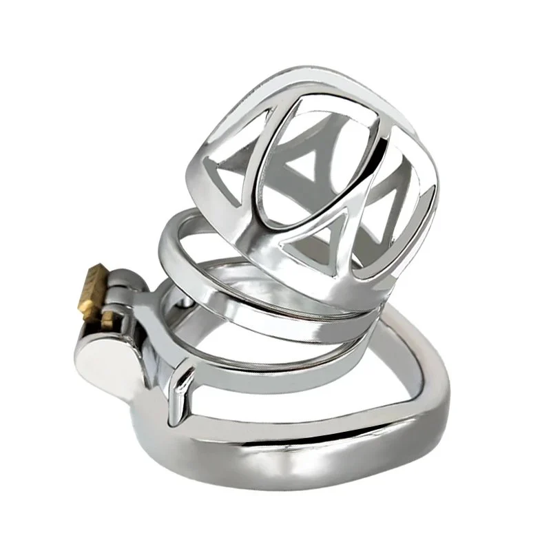 Spiked Cock Cages Delay Ejaculation Cock Cage with 4 Size Penis Ring Cage Chastity Cock Ring for Game