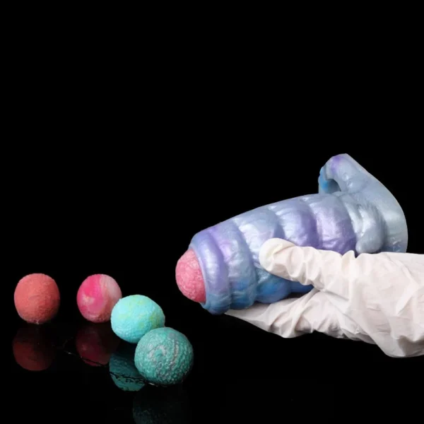 Male Enlargement Dildo Penis Sleeve Ovipositor Sex Toys for Man