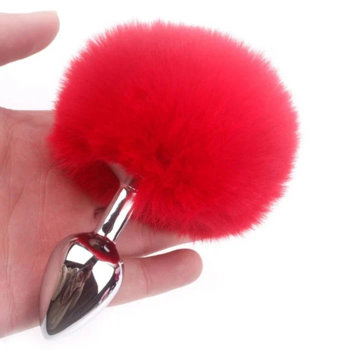 Various Colors Metal Butt Plug Sex Toys Anal Plug With Bunny Tail