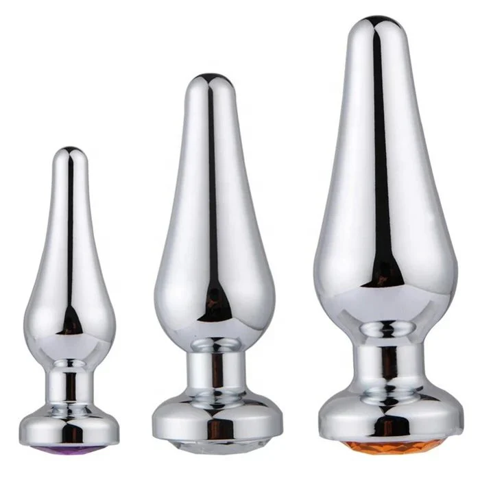 Portable Stainless Steel Adult Anal Plug Relaxing Butt Beads Exercise Anus Plug for Men and Women