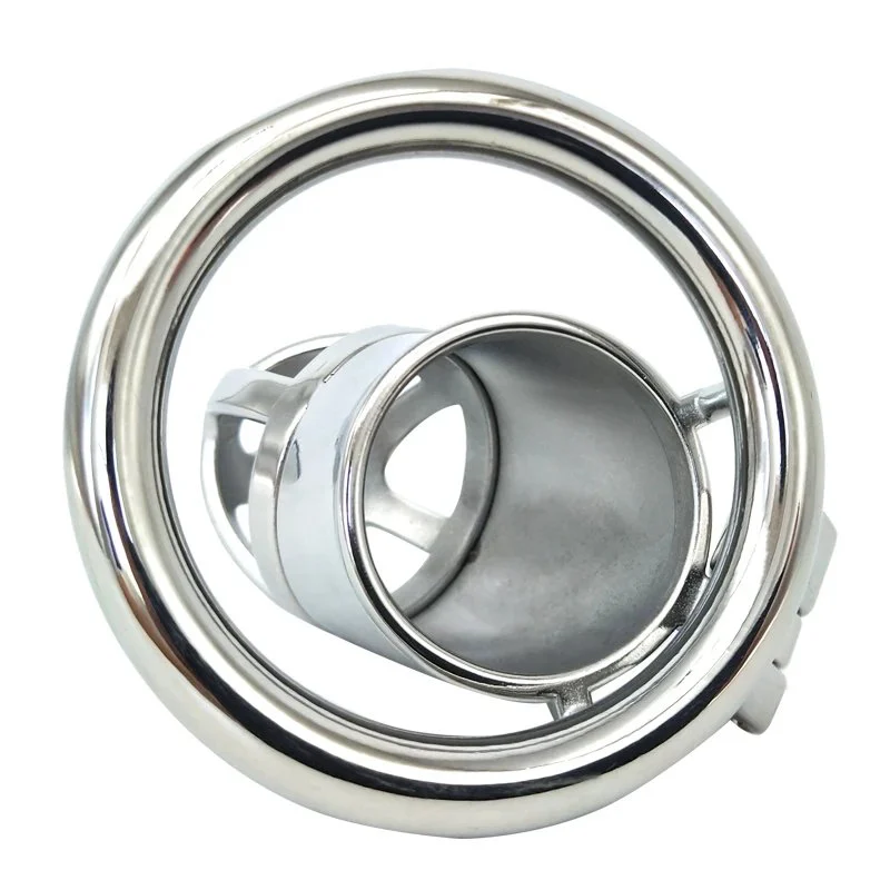 Stainless Steel Chastity Male Penis Cage Male Chastity Device With Catheter 4 Size Cock Rings Adult Product