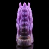 Reusable Soft Penis Sleeve with Extender and Enlarger Enhancing Erection Cock Sleeve for Male Sex Game