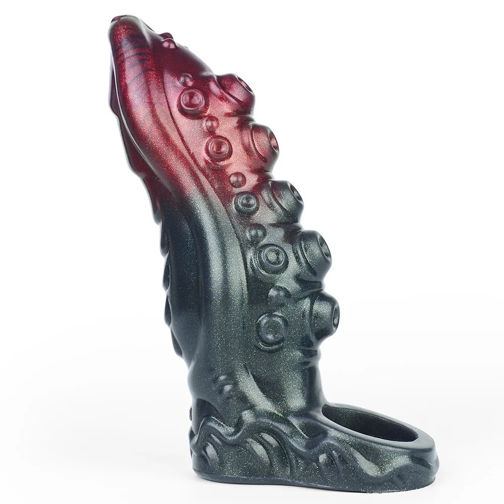 Silicone Tentacle Dildo Sleeve for Adults Realistic Octopus Design, Textured Anal Toy, Soft Flexible BDSM Fantasy Play