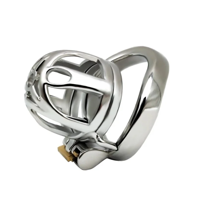 Small Cage Anti Pull Out Chastity Steel Cage Cock Cage Lock Penis for Men