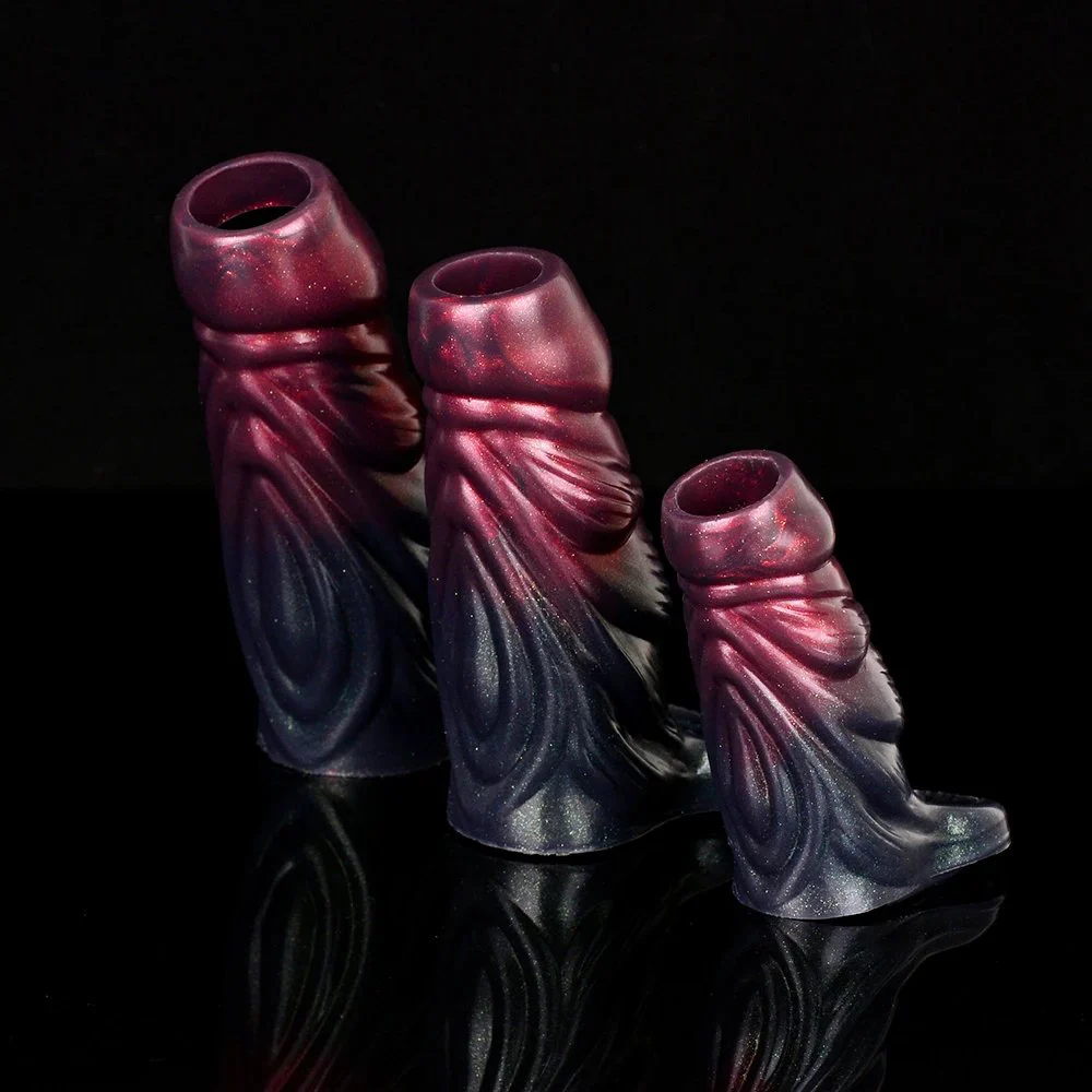 Reusable Penis Sleeve Cock Ring Reusable Penis Sleeve Cock Ring Fantasy Cock Extender Sleeve Penis