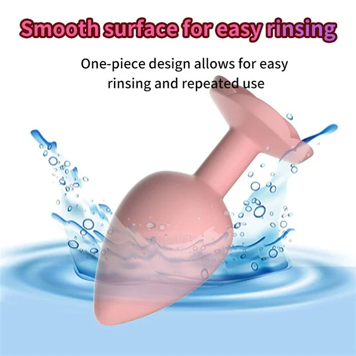 Silicone Anal Stimulator Sex Toys Anal Dilator for Men and Women's Pleasure