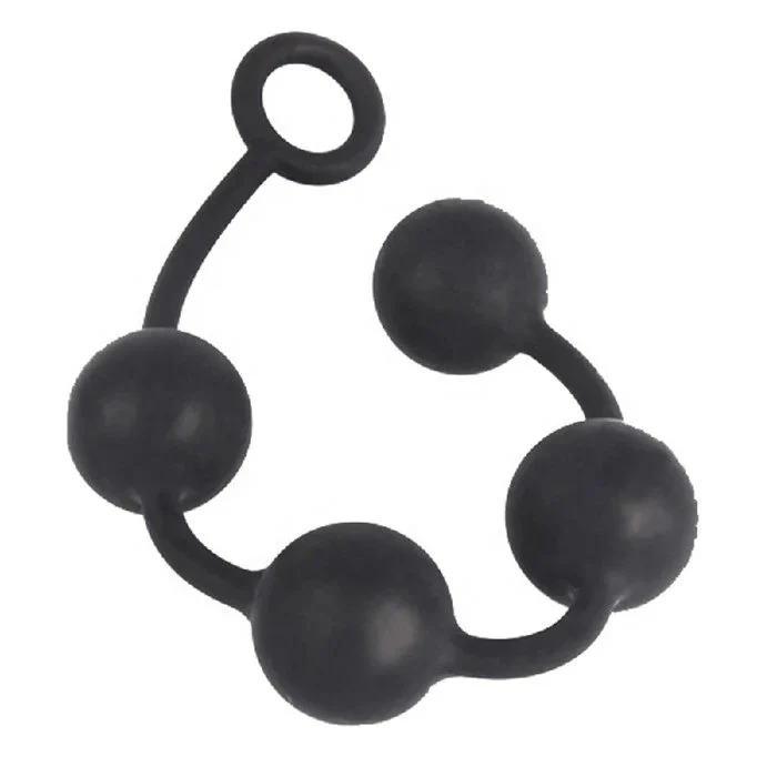 Silicone Anal Beads and Plug for Men Adult Sex Products for Back Pleasure Anal Dilator