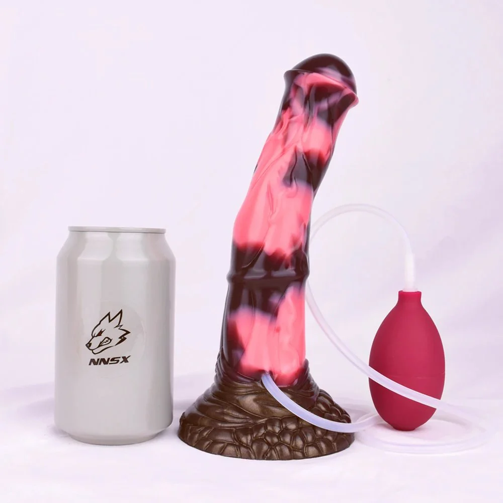 Phantom Night Horse Dildo Density Squirting Dildo Realistic Ejaculating Penis Sex Toy for Homosexual Fetish Toy