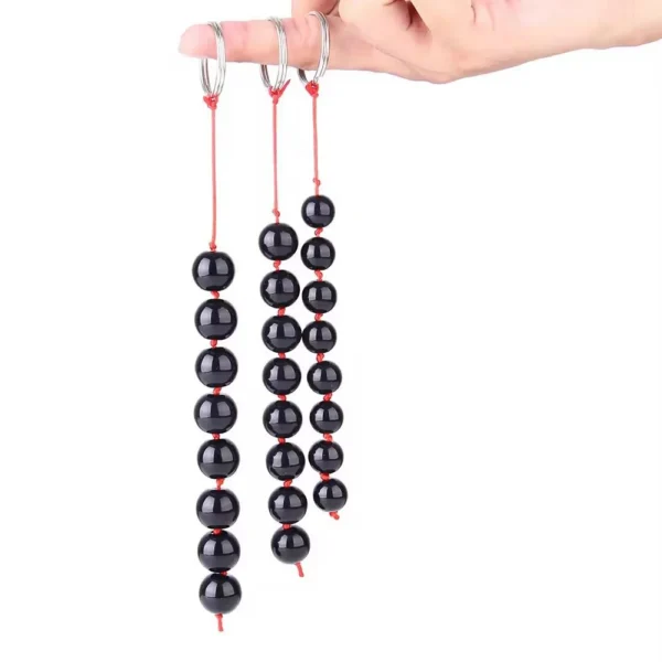Glass Pull Ball Anal Plug g Spot Set of 3 Small Medium Large for Men or Women Gay Butt Plug Prostate Supplier