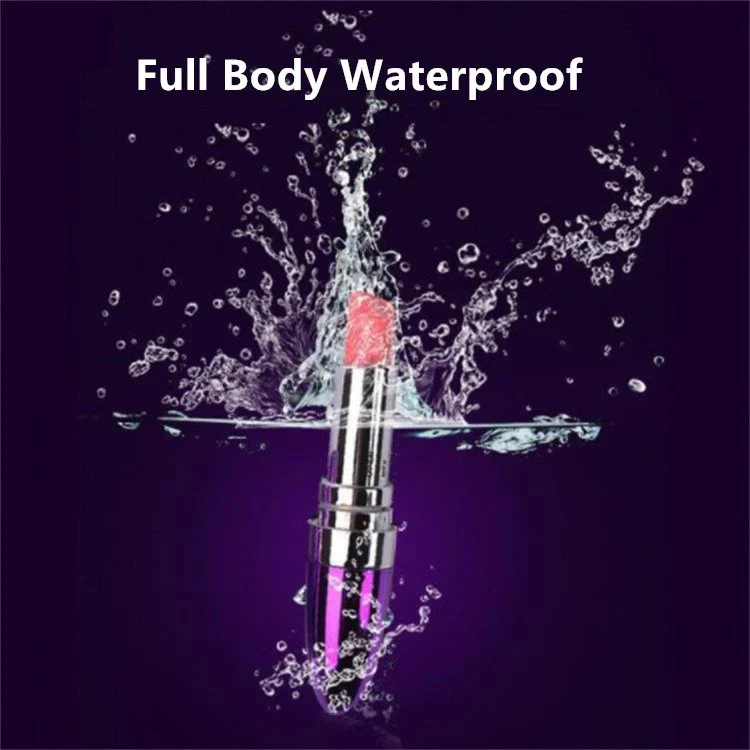 Mini Lipstick Vibrating Egg Waterproof Discreet Mute Bullet Lipstick Vibrator Sex Toy Women