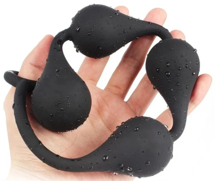 Silicone 4 Anal Balls Plug Set Adult Men Women Expander Sex Toys Anal Vibrator Butt Plug