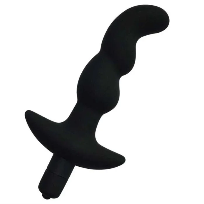 Male Female Vibrating Butt Plug Prostate Massage Bullet Vibrator