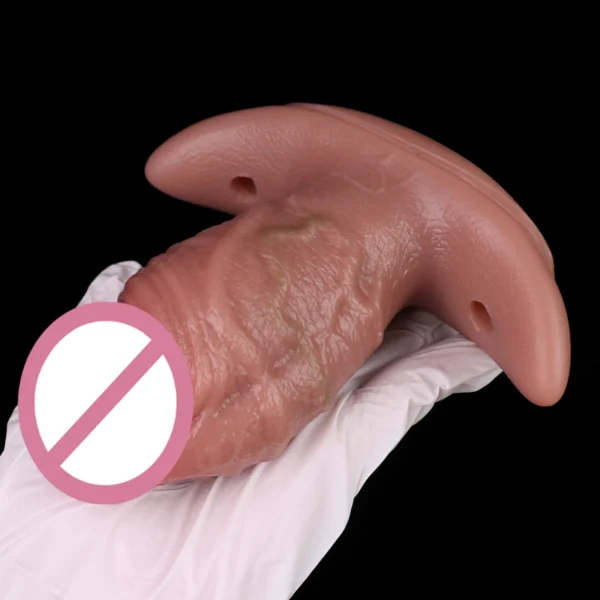 Simulated Soft Silicone Vibrating Anal Plug Brings Stimulating Sensation Boat Anchor Anal Plug Used With Male and Female