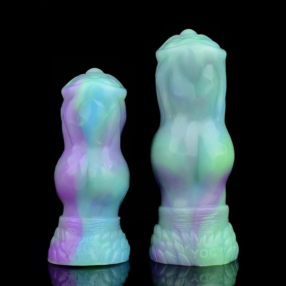 Penis Sleeves Dog Animal Cock Male for Enlargement Dildo Extension Sleeve Knot Hollow Wearable Dildo Sleeve Strecthable