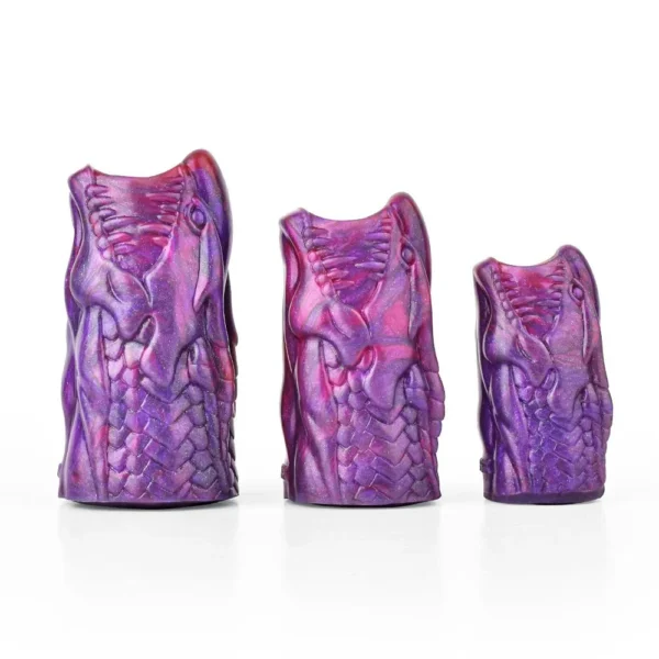 Phantom Sleeve Couple Sex Reusable Penis Extender Penis Sleeve Anal Plug for Men Women