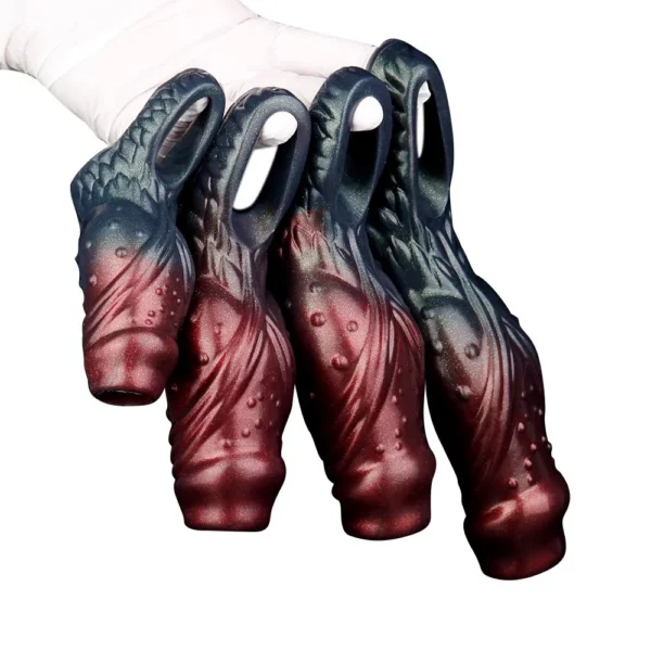 S M L XL Penis Sleeve Cock Ring Adult Sex Toys for Men Women Penis Ring Delay Ejaculation G-Spot Stimulation