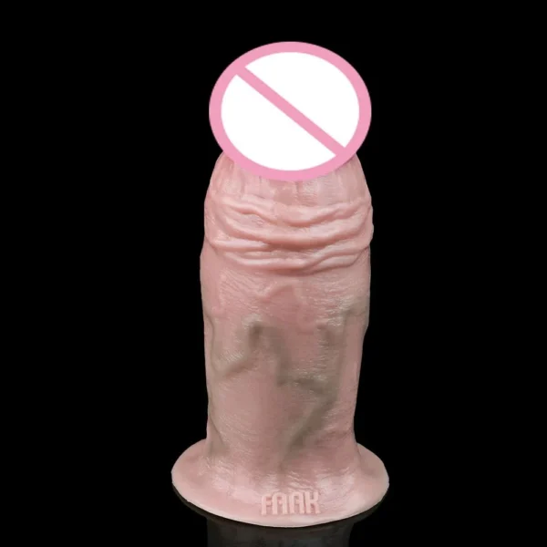 Huge Thick Anal Plug Dildo for Men & Women, Ultra-Stretch Simulator Toy, Gay Sex Trainer