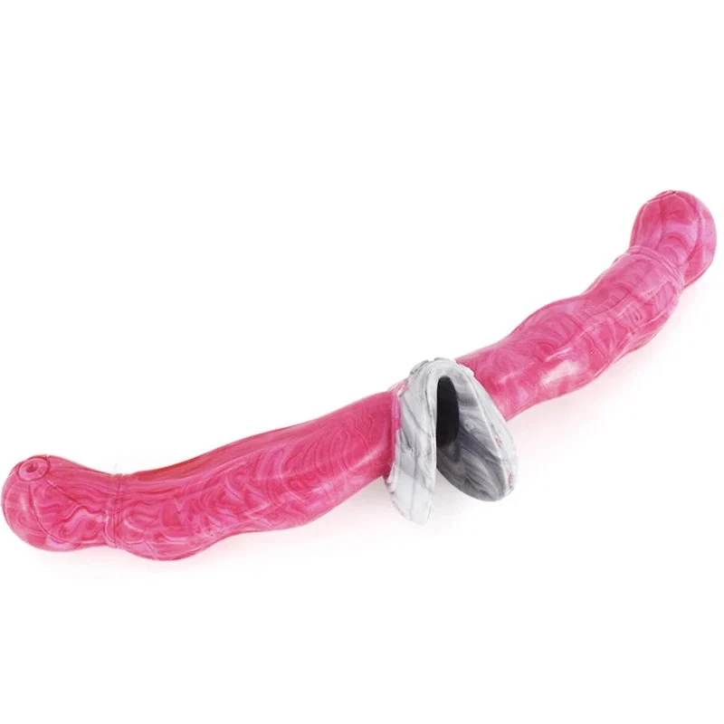 5 Inch Fantasy Monster Double Penetration Dildo Weird Gory Tentacle Sex Toy Made of Soft Silicone