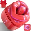 Secret Gift Box Liquid Silicone Sex Toys Big Mouth Tongue Licking Vibrator for Women