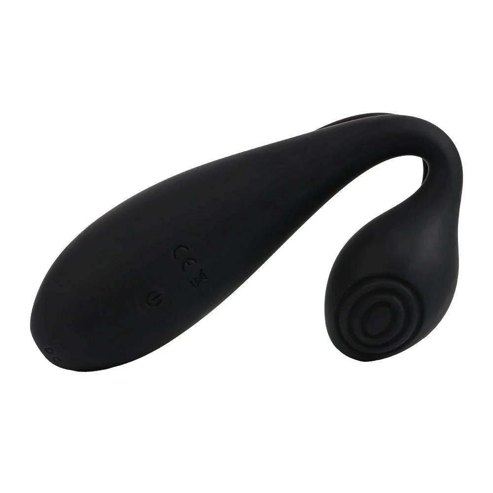 Male Prostate Massager Toy Liquid Silicone Ten Frenqueency Vibrator Anal Plug Sex Toy for Woman