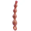 10.5 Inch Super Soft Silicone Vibrator Anal Beads Couples Anal Plug Massage Adult Sex Toys Flirting Vibrating Anal Butt Plug