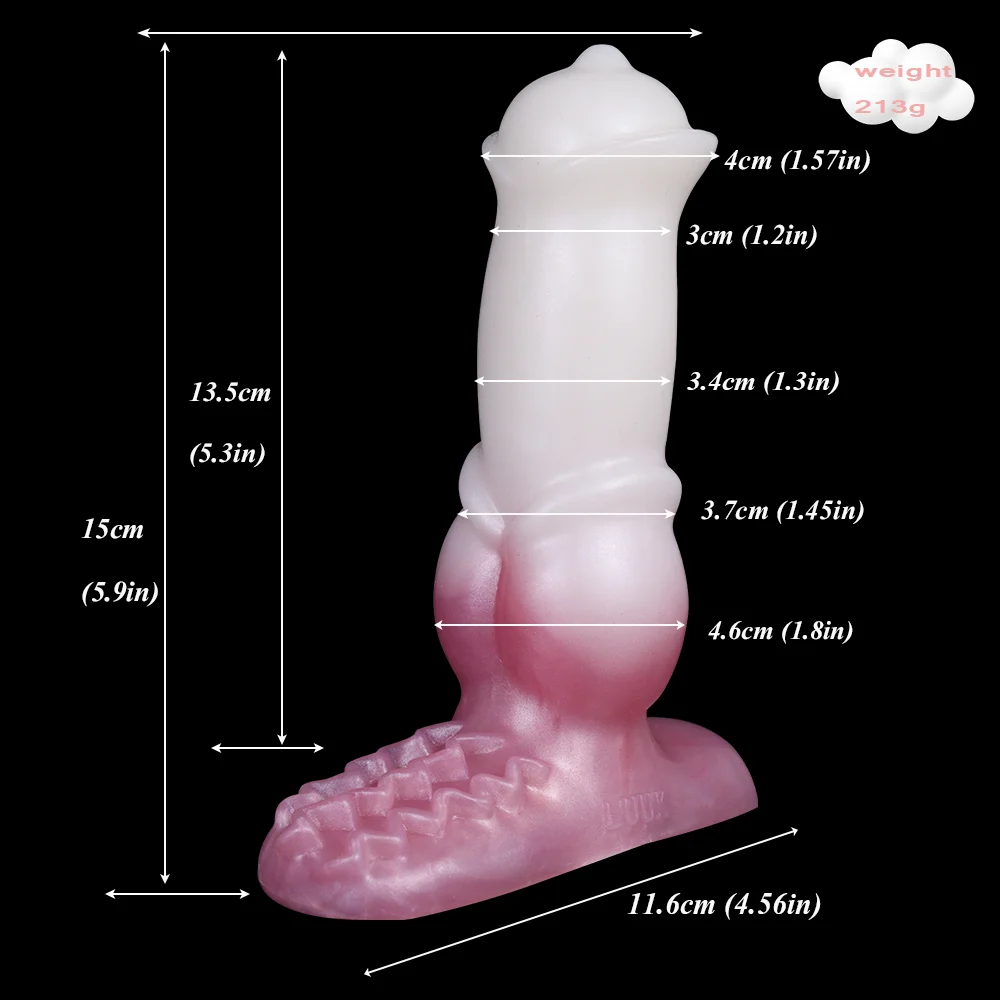 5.9 Inch Silicone Sleeve Vibrator Animal Leopard Dildo Penis Flexible Men's Enlargement Sex Toy