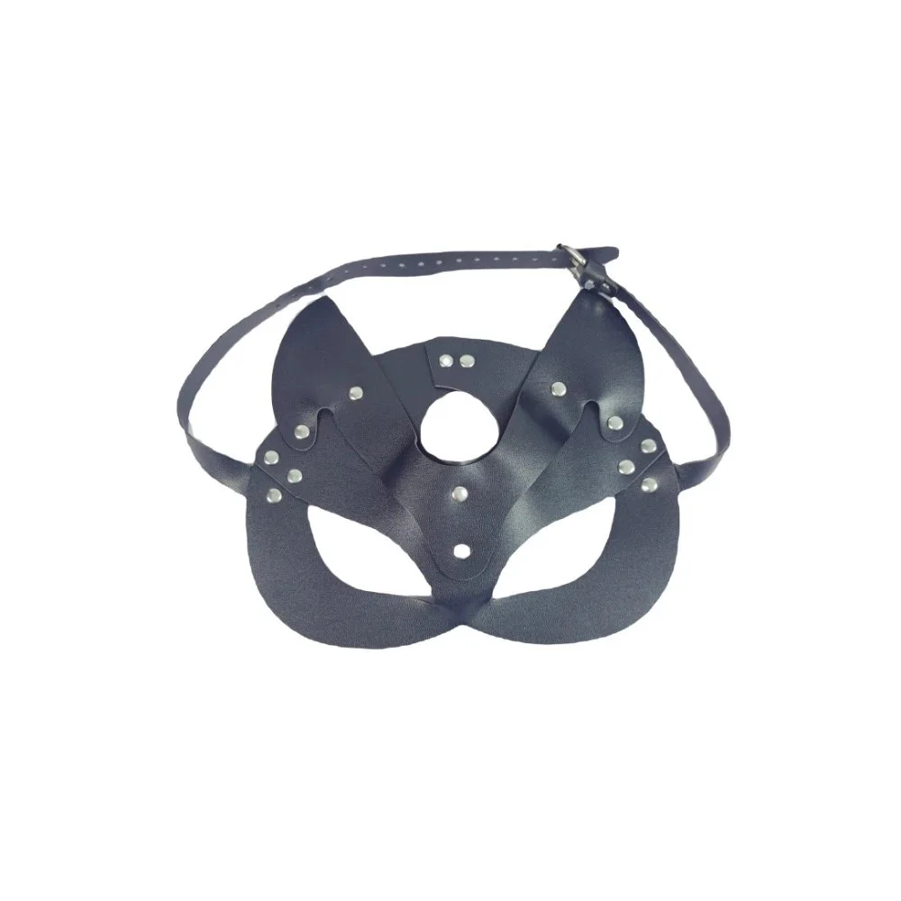 Adult Game Cosplay ToysCat Bunny Rabbit Shape Leather Bondage Mask