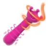 Gelance Statue of Liberty Usb Recharge 5+10 Speed Massage Vibrator Dildo for Female Women Sex Toys for Women