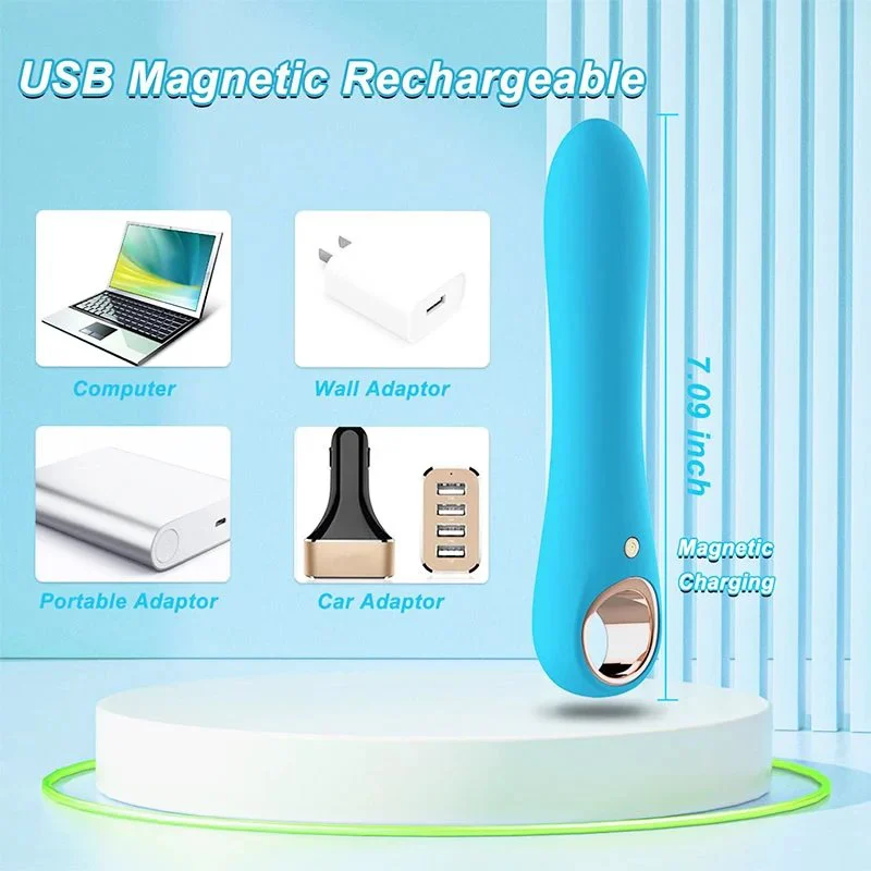 AV Vibrator Realistic Silicone Dildos With 10 Vibration Modes Female Sex Products