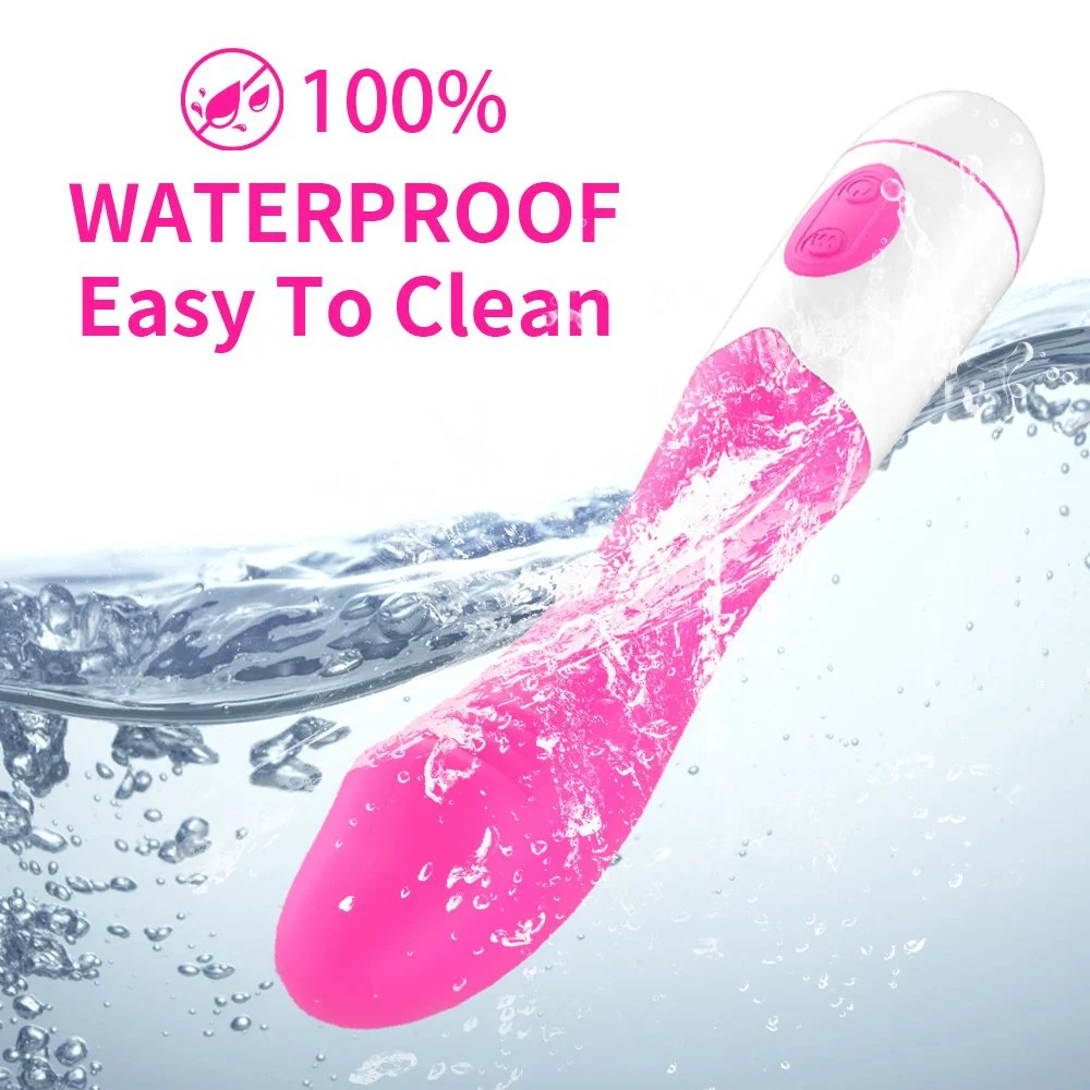 Gelances G Spot Wand Vibrator Clitoral Stimulator Massager Dildo Sex Toys for Women 100% Waterproof Built-In Adult Toys