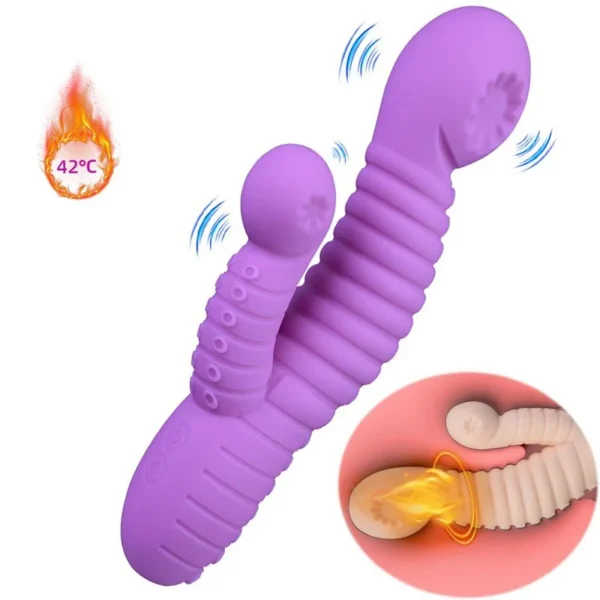 Fantasy Knot Realistic Dildo Vibrator Heating Remote Control 10 Vibration Modes G Spot Vibrator Sex Toy for Women Men