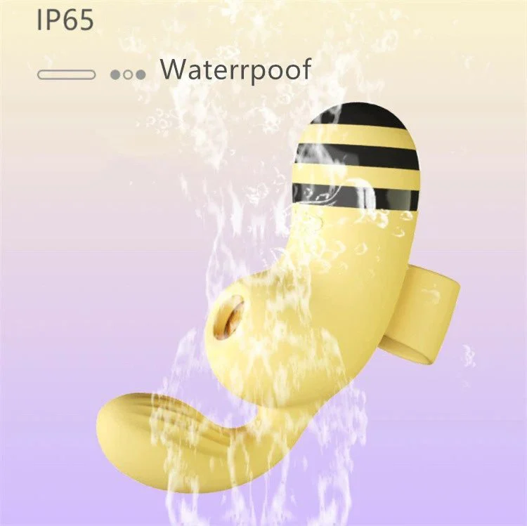 Sex Toys for Women Cute Animal Silicone Nipple Stimulator Mini Finger Clitoral Sucking Bee Vibrator