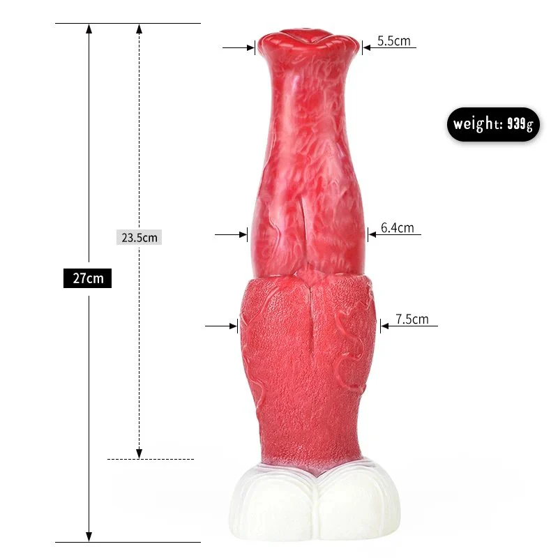 9.17 Inch Huge Monster Realistic Sex Shop Toy Artificial Silicone Anal Sexy Vagina Toy Monster Dildos for Woman Man